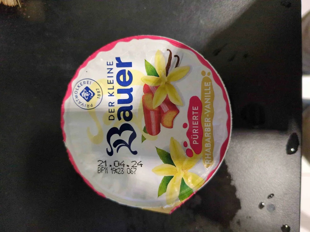 Der kleinen Bauer, Rhabarber-Vanille