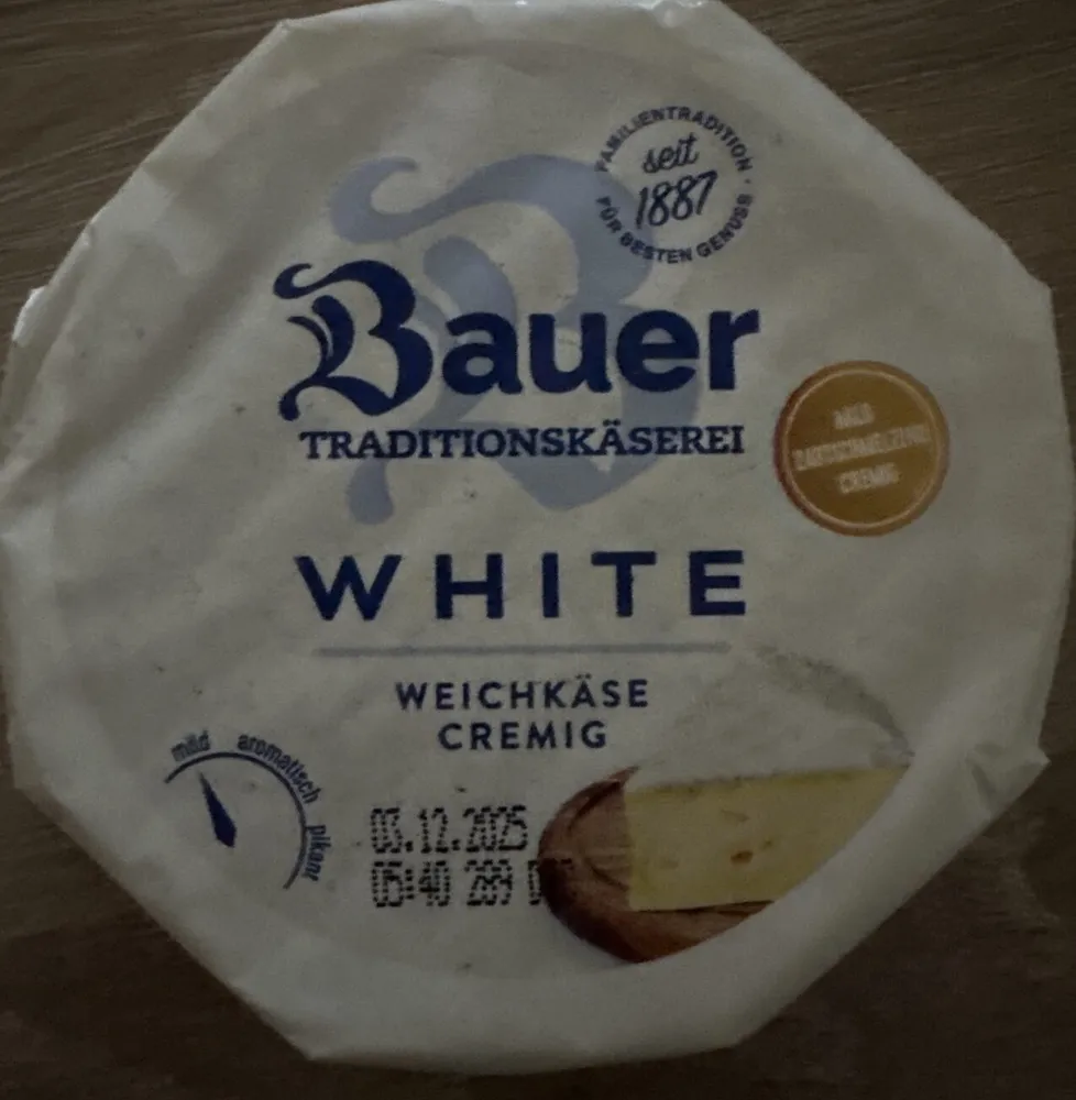 White Weichkäse Cremig