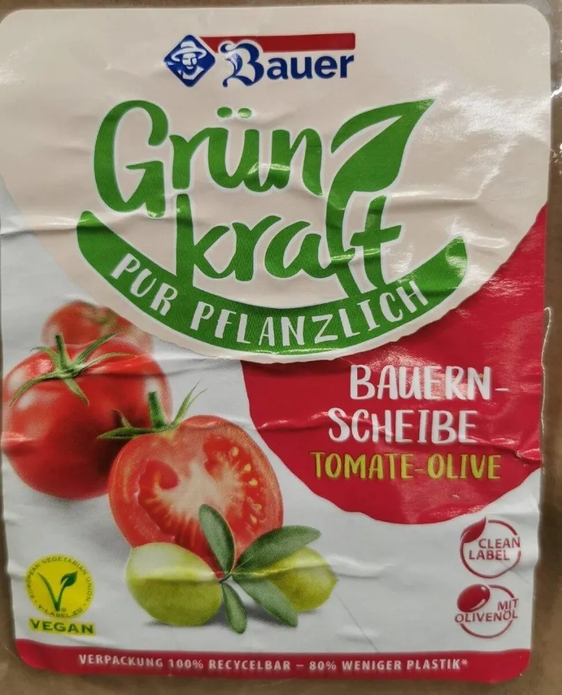 Bauernscheibe Tomate-Olive