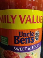 Uncle Ben's sweet and sour sauce