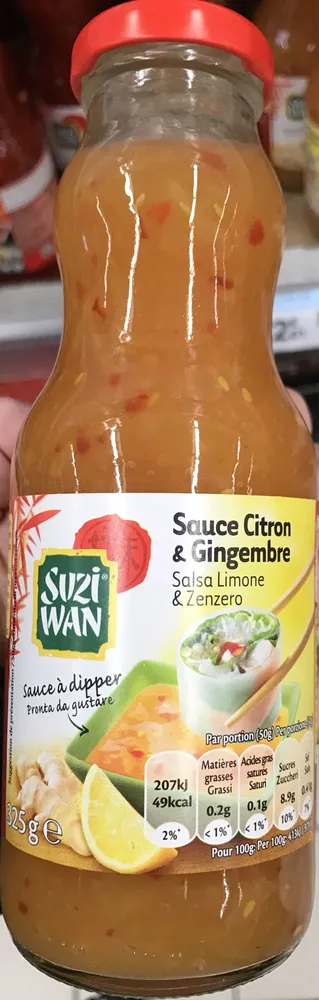 Sauce Citron & Gingembre