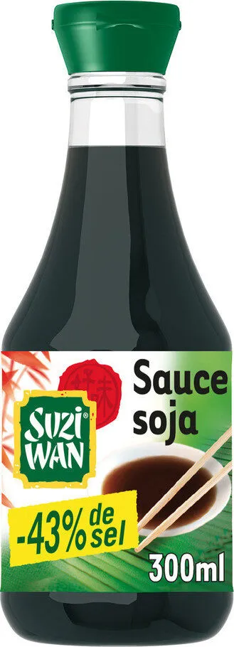 Sauce soja allégée en sel Suzi Wan 125 ml