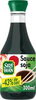 Sauce soja allégée en sel Suzi Wan 125 ml