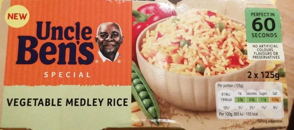 Vegetable medley rice