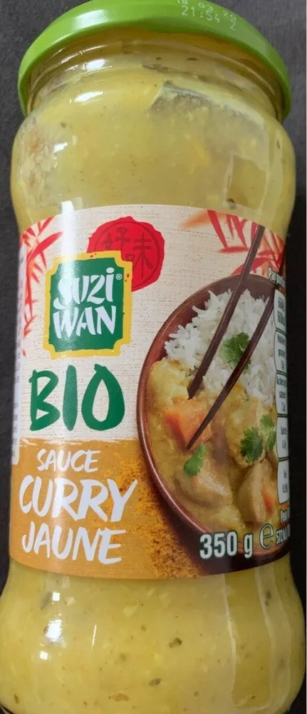 Sauce curry jaune