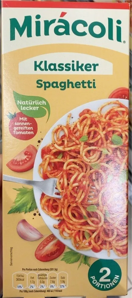Klassiker Spaghetti