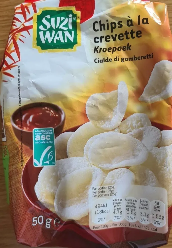 Chips à la crevette
