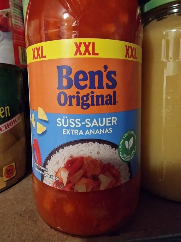 Süss-Sauer-Sauce - Extra Ananas XXL