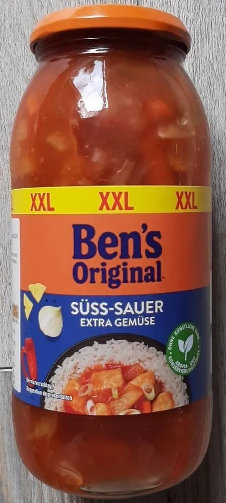 Süss-Sauer Extra Gemüse