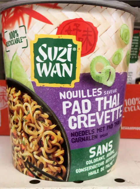Nouilles saveur Pad thaï Crevettes