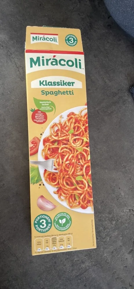 MIRÁCOLI Klassik Spaghetti 3 Portionen