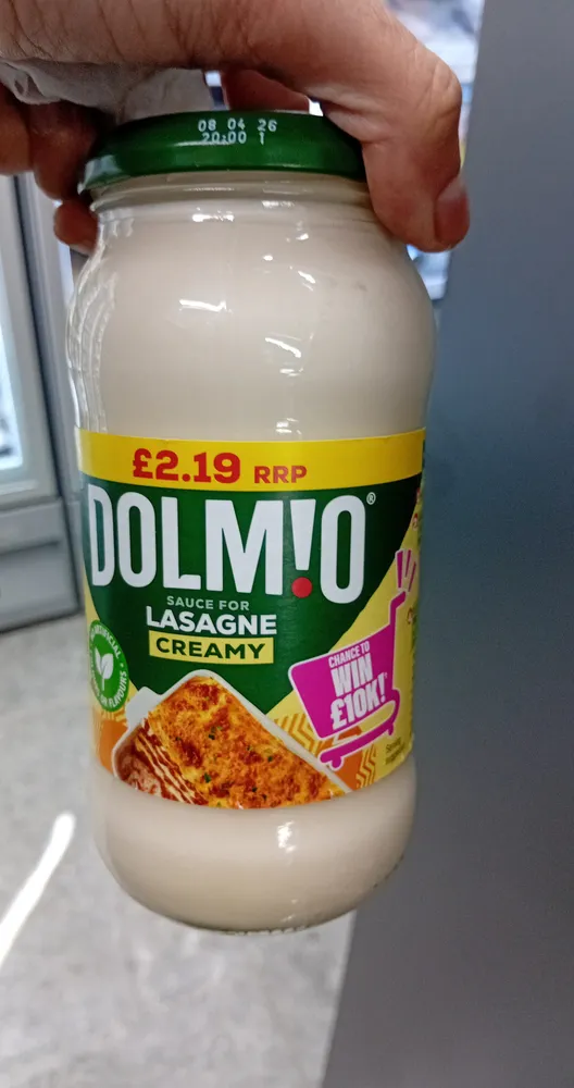 Creamy Lasagne Sauce