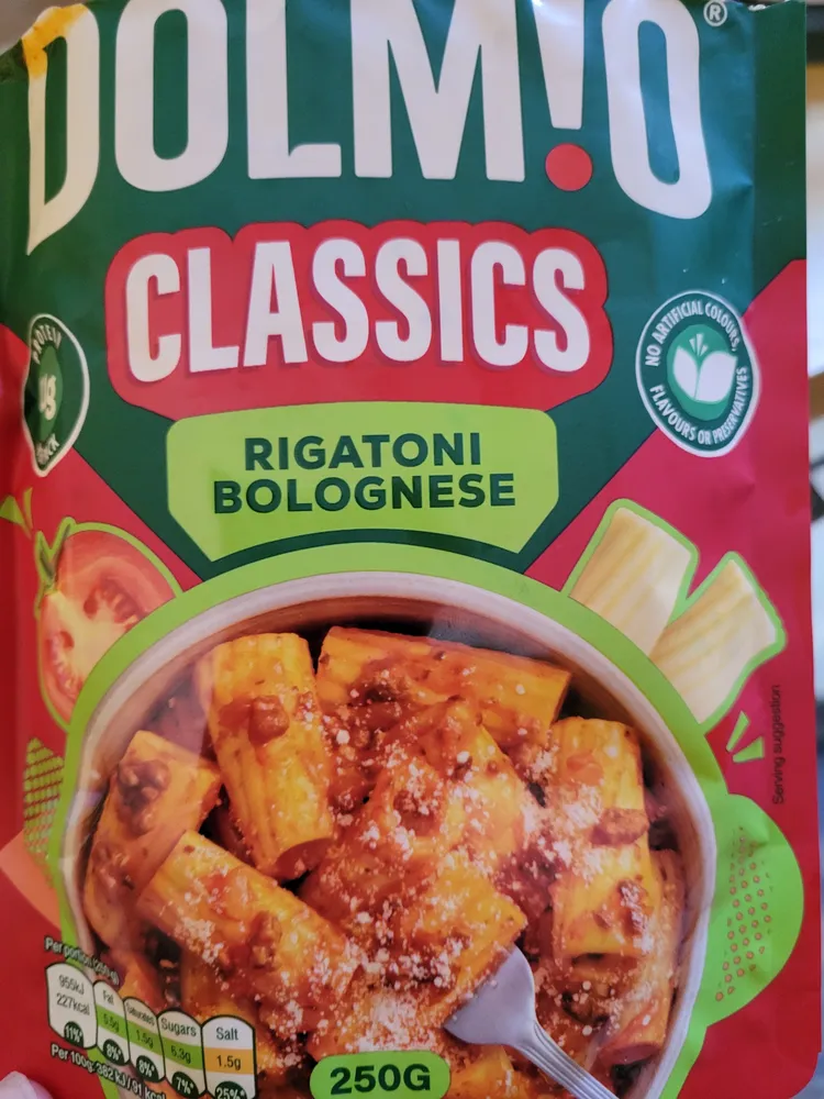 Packet pasta