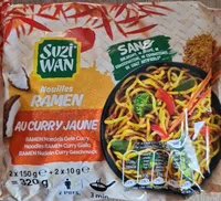 Nouilles RAMEN AU CURRY JAUNE