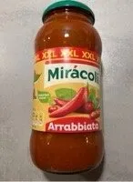 ALDI MIRÁCOLI Sauce XXL  In der Sorte Arrabbiata 2.49€ 675g Glas 1kg 3.69€