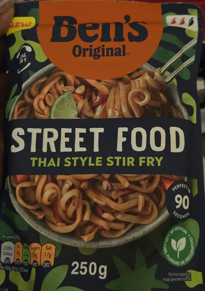 STREET FOOD THAI STYLE STIR FRY
