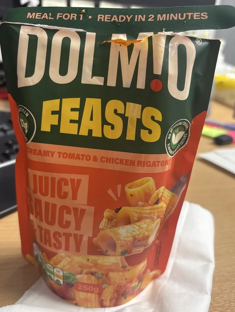 Creamy Tomato & Chicken Rogatoni Feast