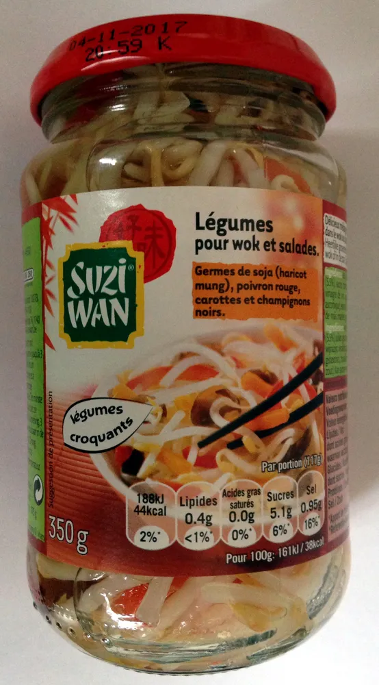 Légumes pour wok et salades