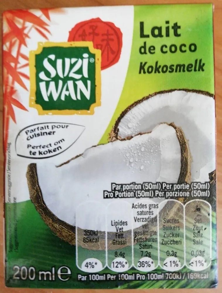 Lait de coco