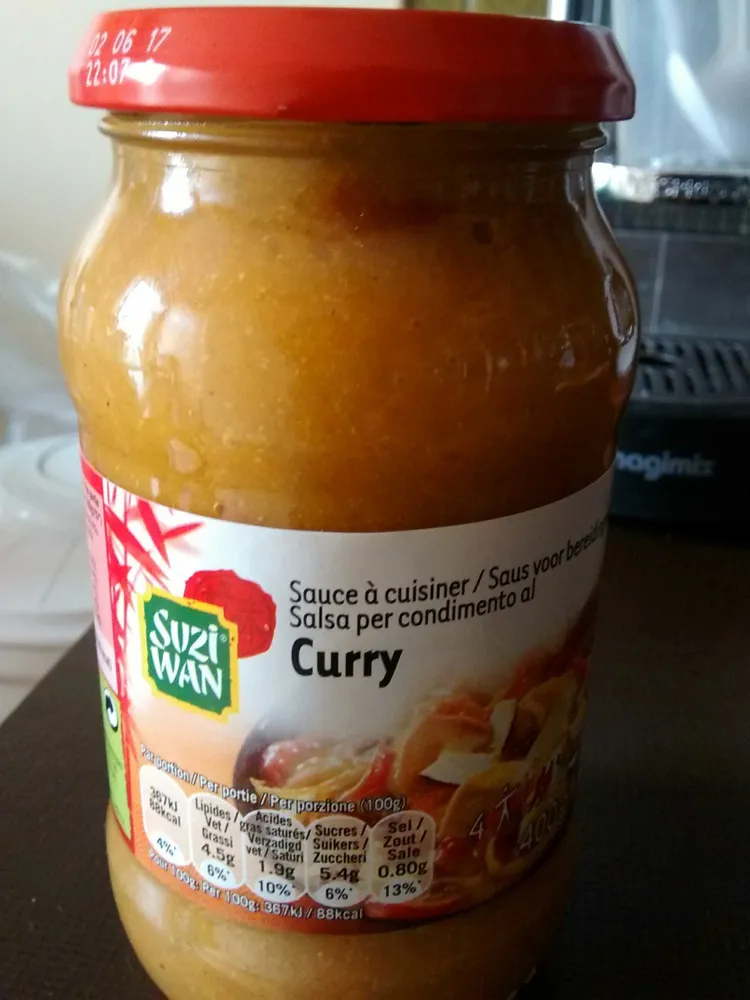 Sauce curry