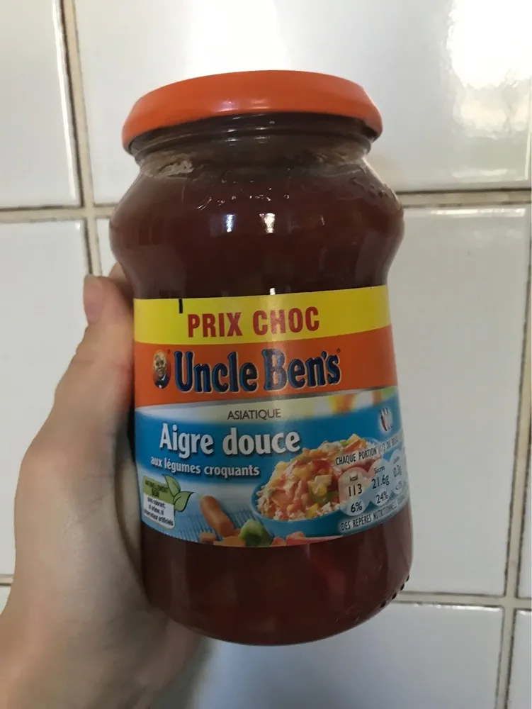 Aigre-douce Aux Légumes Croquants