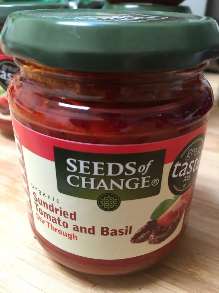 Sun dried tomato & basil stir through