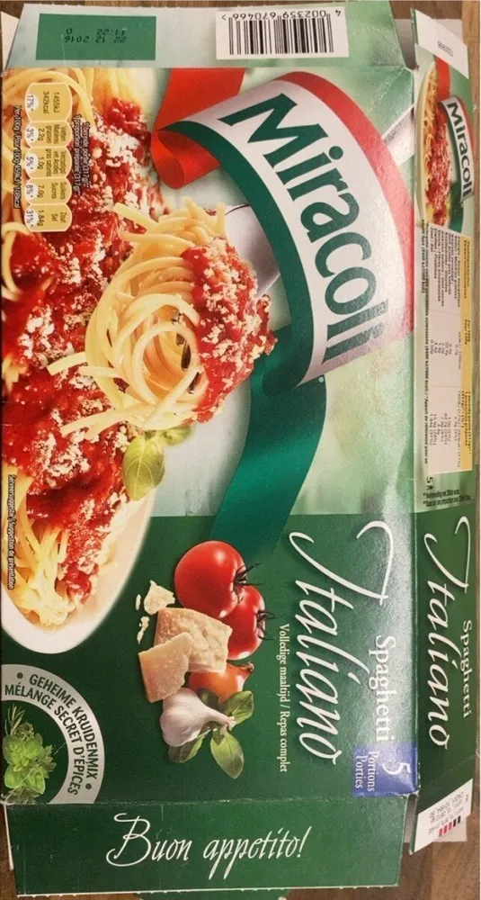 Miracoli Spaghetti Italiano