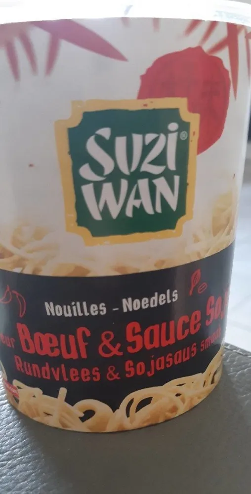 Nouilles saveur bœuf & sauce soja
