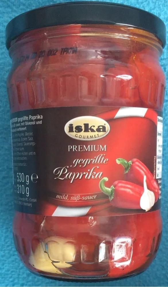 gegrillte Paprika