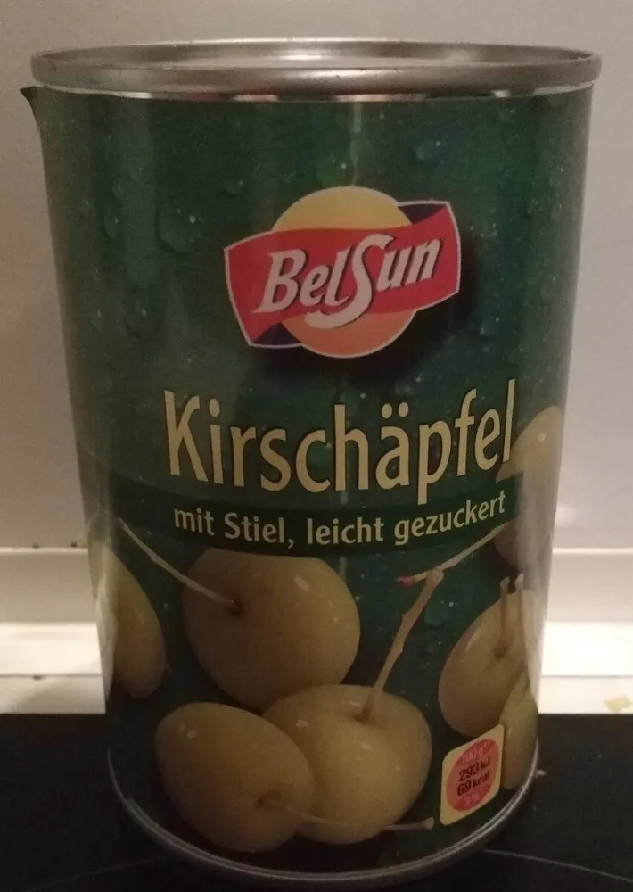 Kirschäpfel mit Stiel, leicht gezuckert