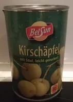 Kirschäpfel mit Stiel, leicht gezuckert