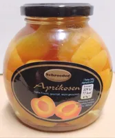 Aprikosen, halbe Frucht, leicht gezuckert