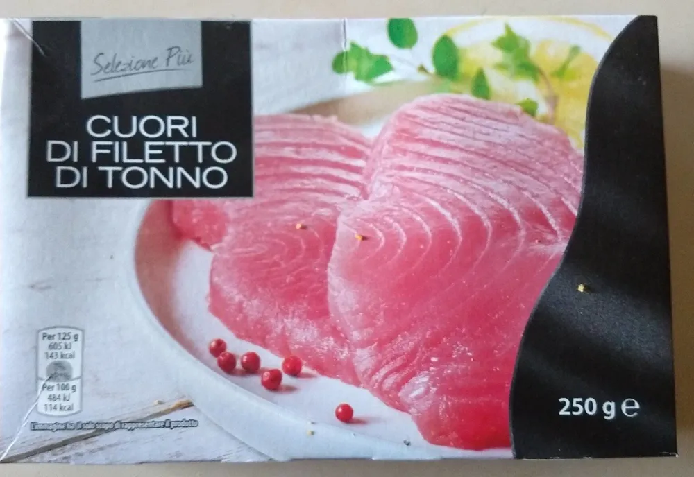 Cuori di Filetto di Tonno