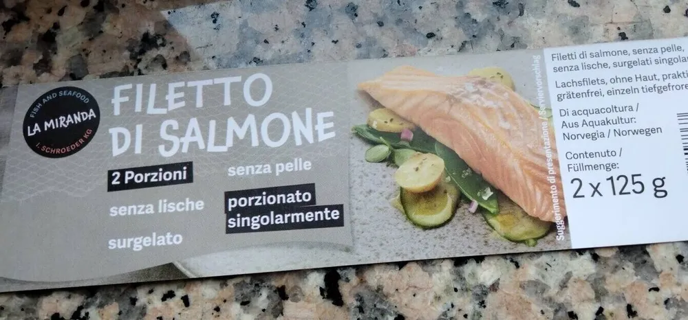 Filetto di salmone