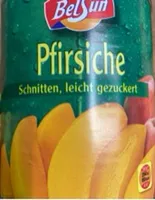 Pfirsiche, Schnitten, leicht gezuckert