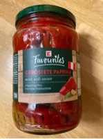 geröstete Paprika