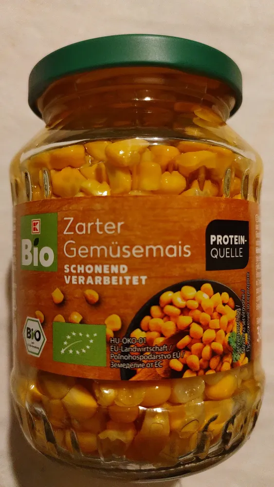 zarter Gemüsemais
