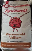 Weizenmehl Vollkorn