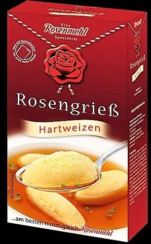 Rosengrieß Hartweizen