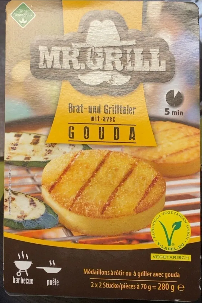 Brat- und Grilltaler mit Gouda