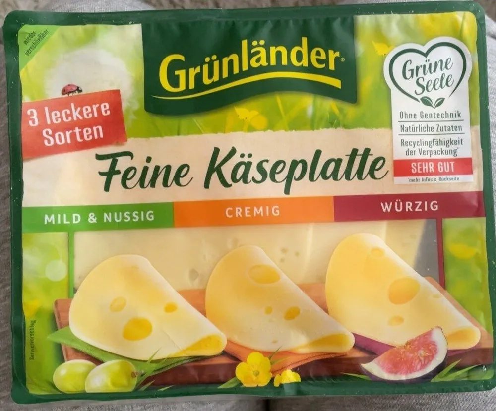 Feine Käseplatte