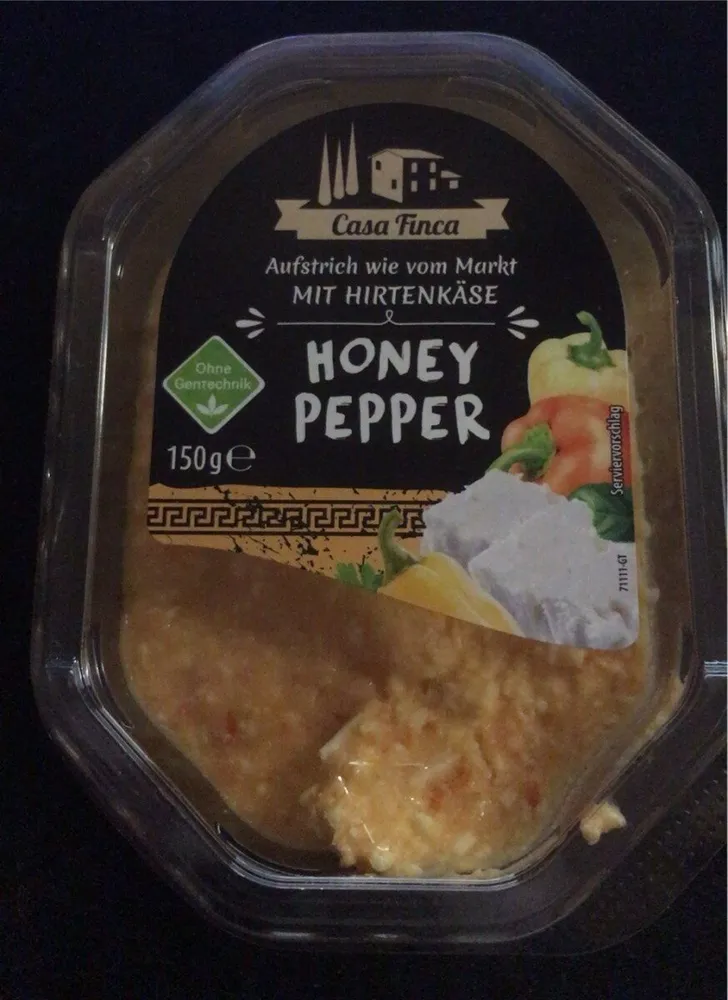 Aufstrich Honey Pepper
