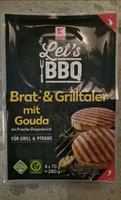Let's BBQ Brat-& Grilltaler mit Gouda