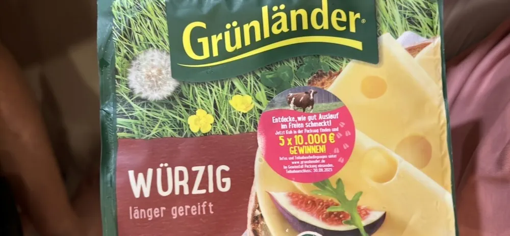 Grünländer würzig länger gereift