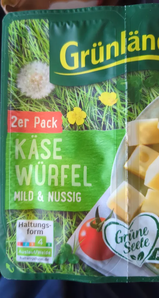 KÄSE WÜRFEL MILD & NUSSIG