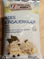 Mildes weinsauerkraut