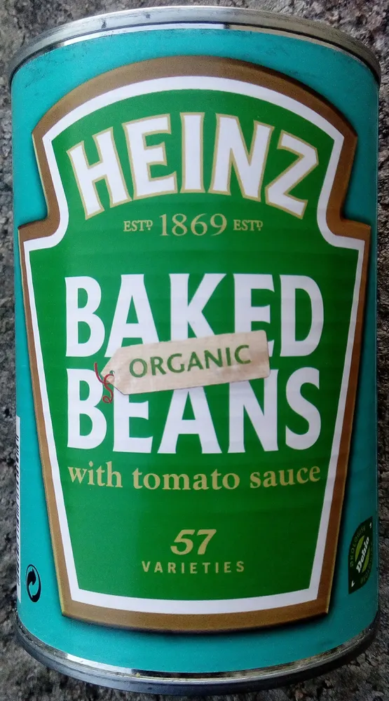 Organic baked beans