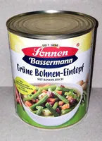 Grüne Bohnen Eintopf Rind