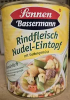 Rindfleisch-Nudel- Eintopf