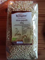 Hirse gepufft